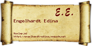 Engelhardt Edina névjegykártya